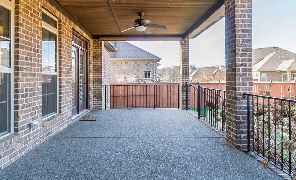 Back Covered Patio - 8273 Middlewick Ln