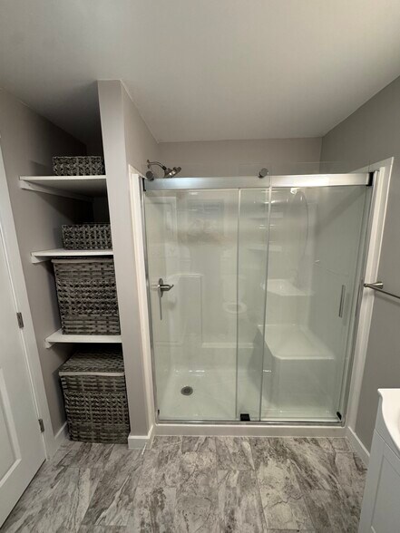 Shower/storage - 25 Maple St