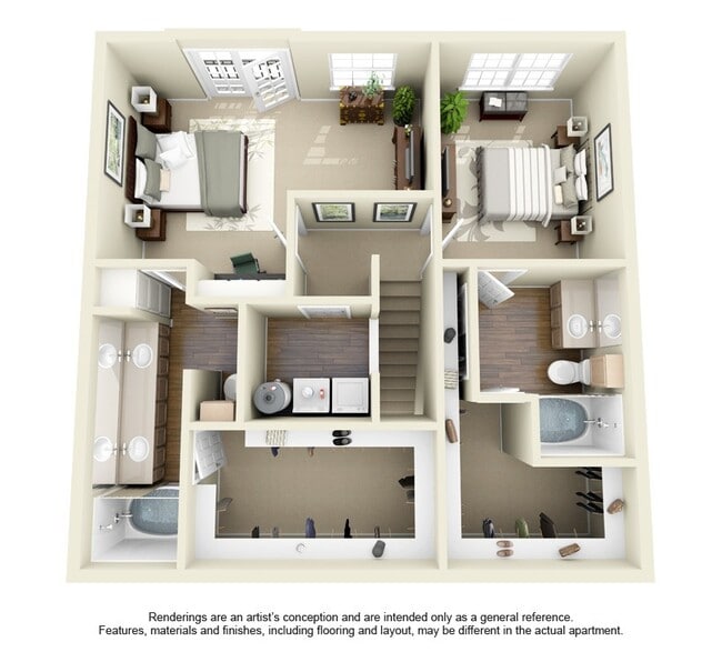 Floorplan - Villas at Katy Trail Apartments