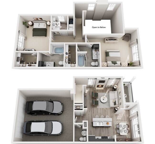 Floorplan - The Hamilton at Fishers