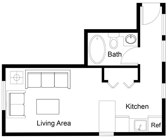 Floorplan - Zindorf Apartments