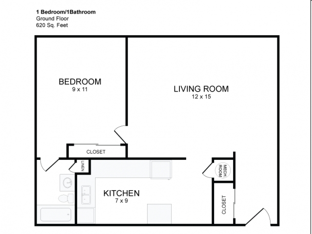 1BR/1BA - Buckridge at Southport