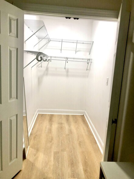 Walk-in closet space - 1632 5th St NW