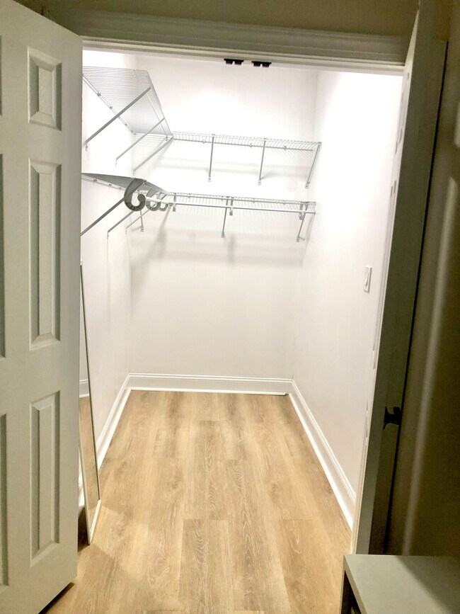 Walk-in closet space - 1632 5th St NW