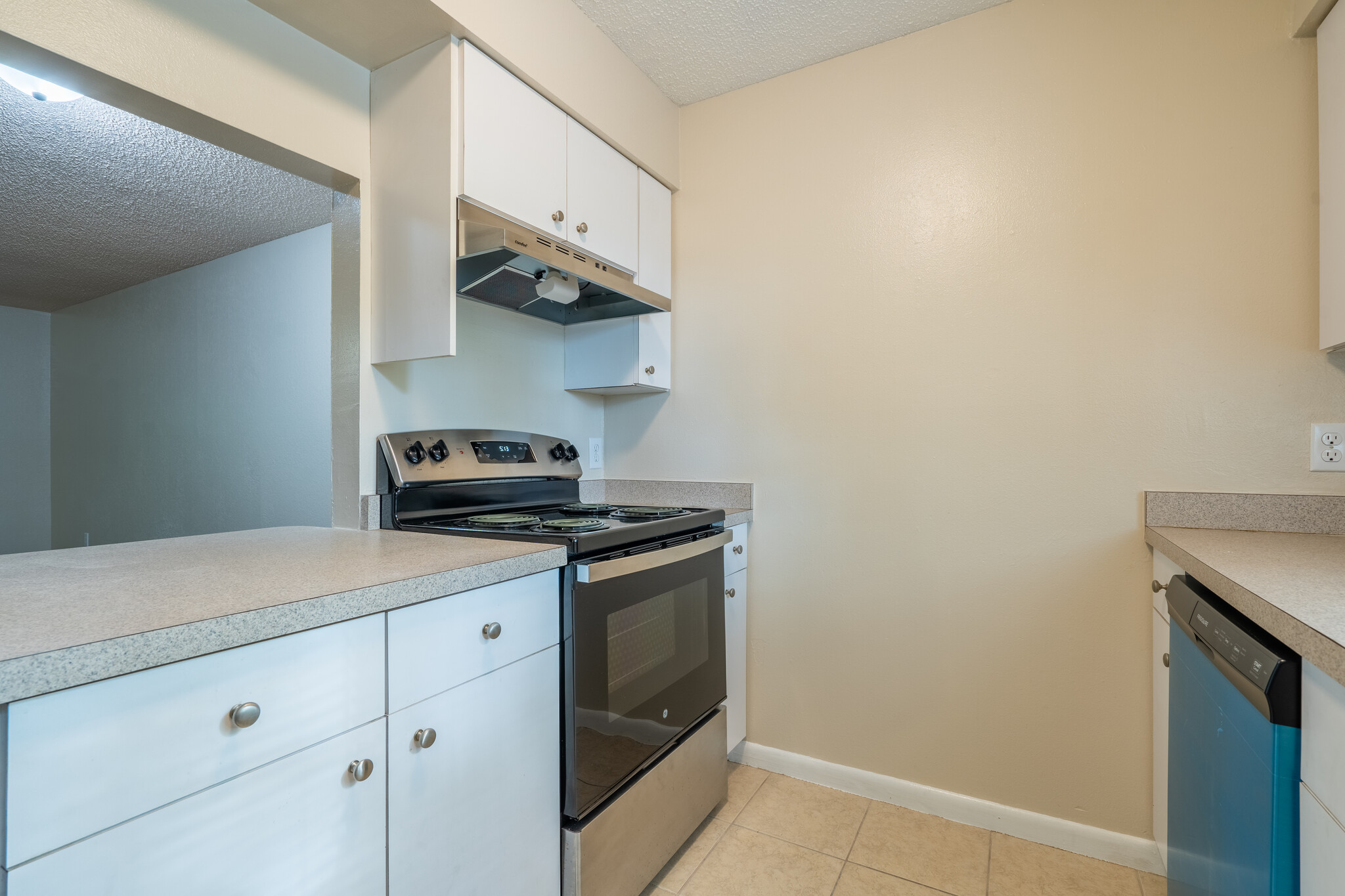 Kitchen with pass-through to Living Room - 1023 NE 2nd St
