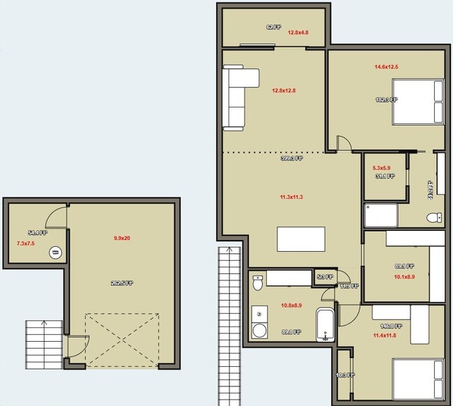 Layout - 1582 Trafalgar Ln