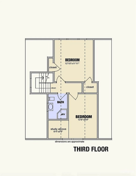 3rd floor layout - 2025 Burnet Ave