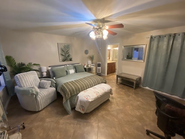 private bath room and exit to cover deck, Mirrored closet and mirror glass furniture - 7309 Hoss Pl