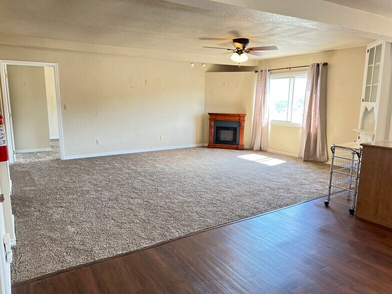 living room from entrance - 1301 E US Highway 24