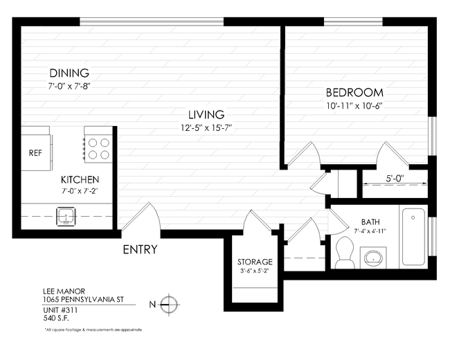 Floorplan - Lee Manor