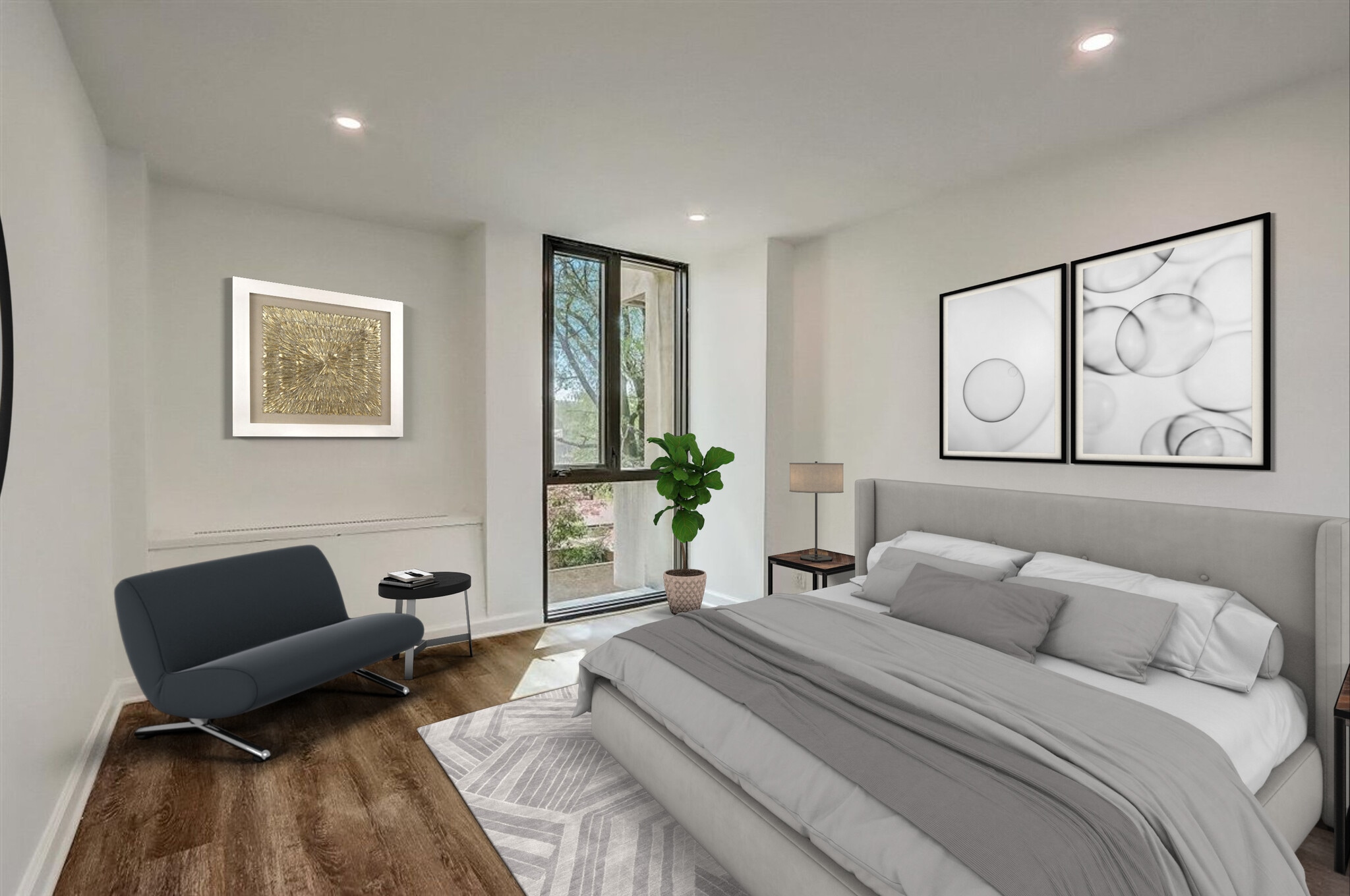 Spacious second bedroom - 240 M St SW