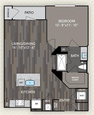 Floorplan - The Alden at Cedar Park