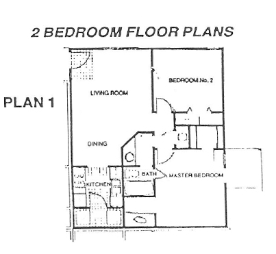 Floorplan - Village Green Apartments