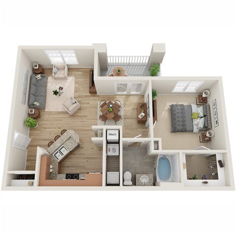 Floorplan - Greenway at Mallard Creek