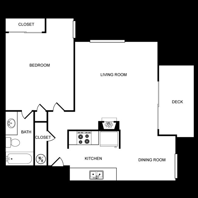 1BR/1BA - Newporter