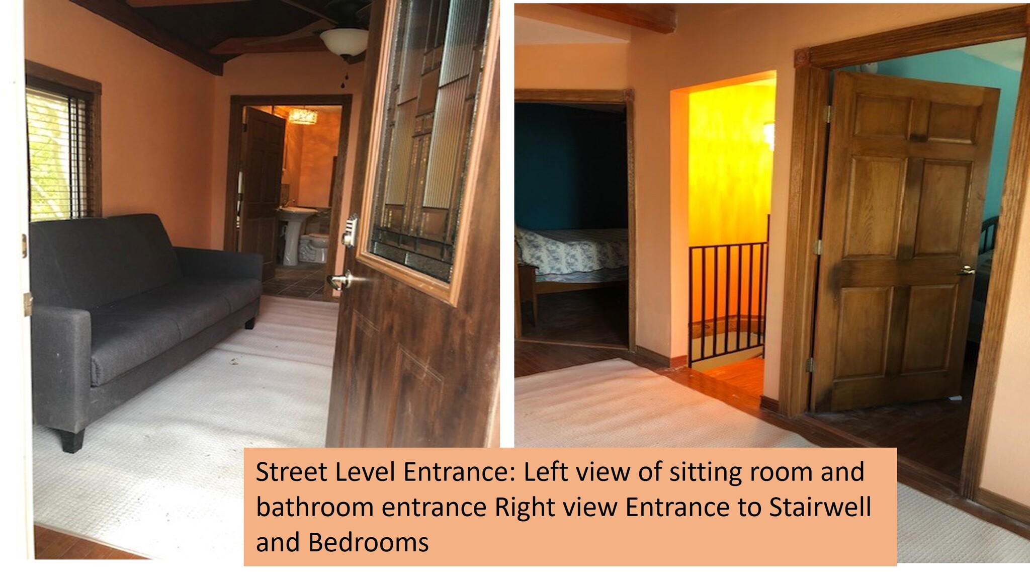 Entry view with Stairwell - 9031 E Circle Dr S