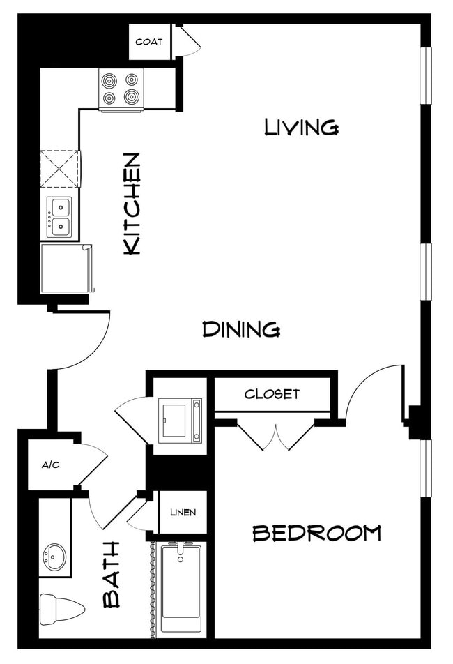Floorplan - The Lofts at the Municipal