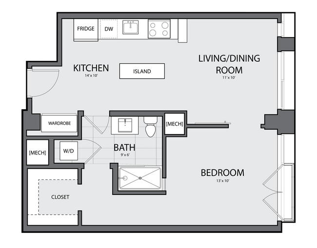 Floorplan - The Channel