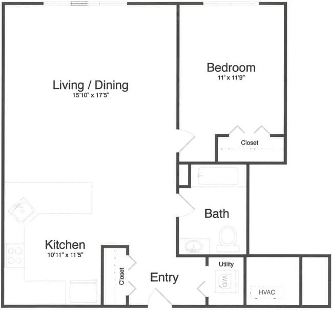 Floorplan - Courtyard at Jefferson