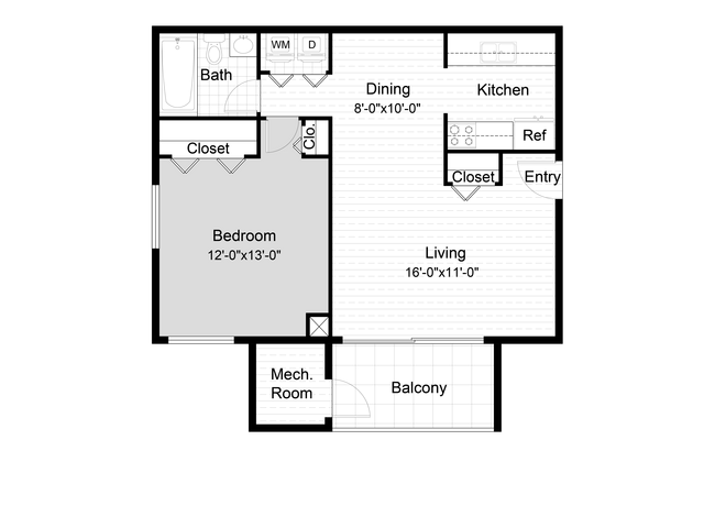 Floorplan - Summit Kings Mill