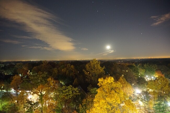 East view from all rooms...townships glowing on the horizon include Tysons, Bethesda, Rockville etc. - 11776 Stratford House Pl