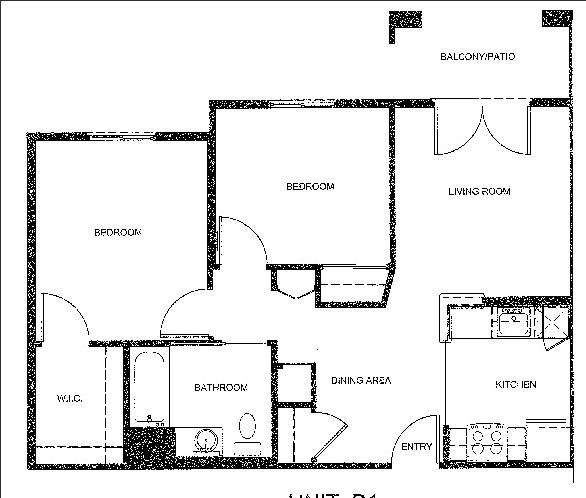 2BR/1BA - Cotton's Point Senior Apartments
