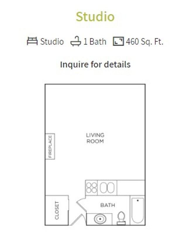 Building Photo - Spacious studio with updates. The Ellis Po...