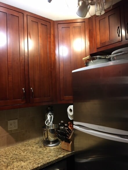 Kitchen and fridge - 1331 Vermont Ave NW