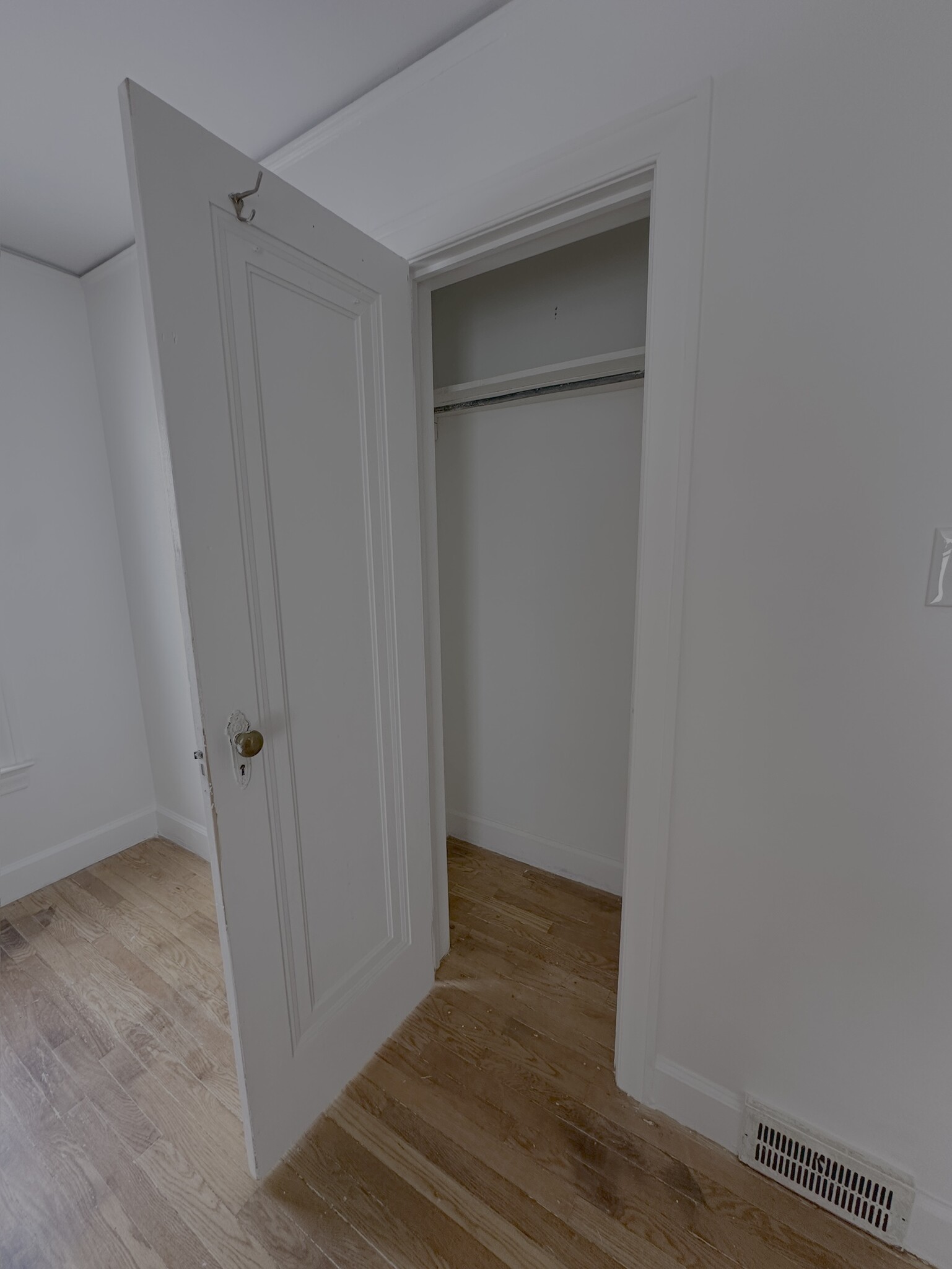 Closet in bedroom #1 on backside of house - 160 W Milton Ave