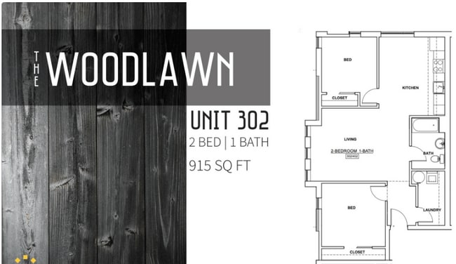Floorplan - Woodlawn Apartments