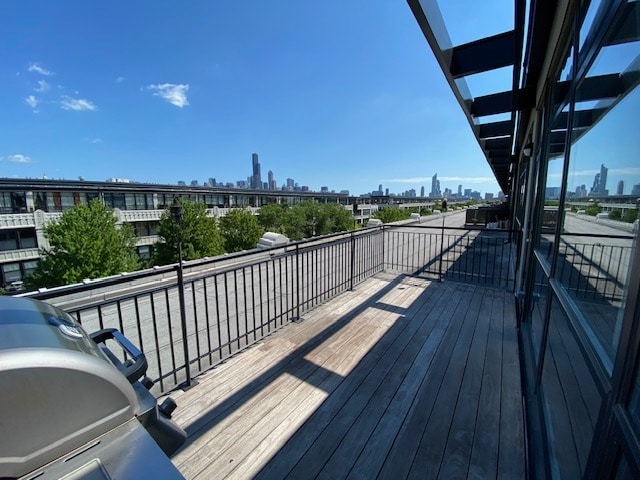 private deck - 1151 W 15th St