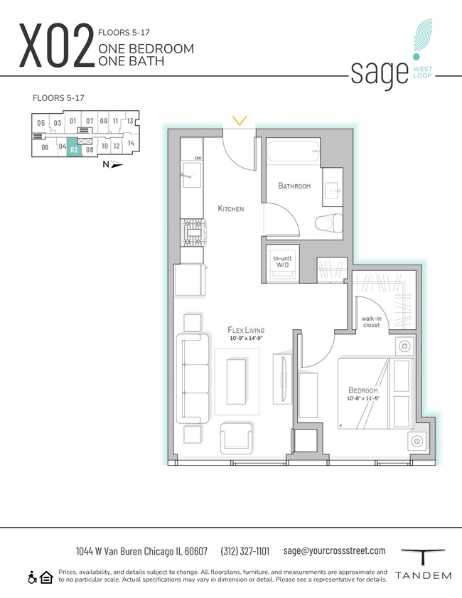 Floorplan - Sage West Loop