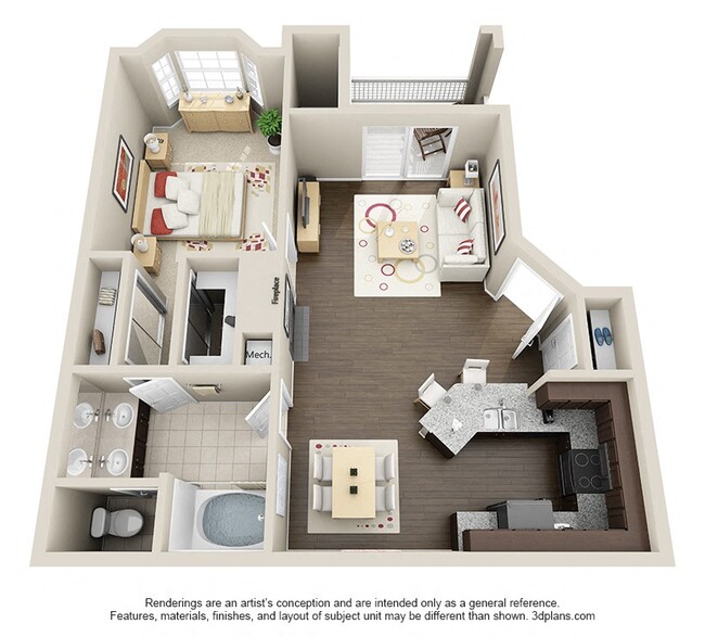 Floorplan - Vie at the Medical Center