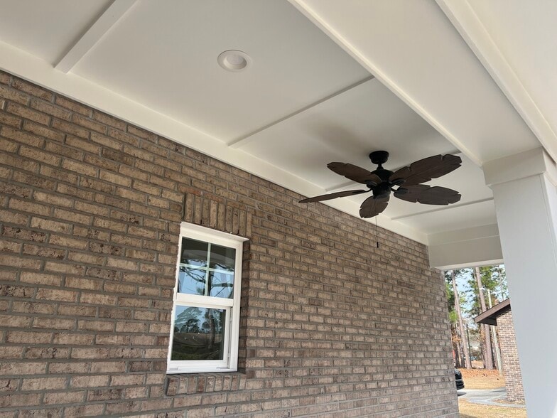 back patio - 132 Hargrove Dr