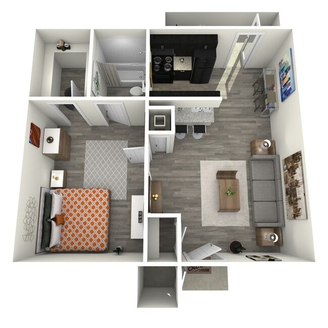 Floorplan - The Riley