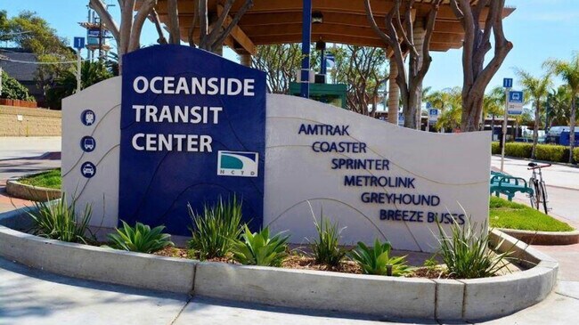 train station - blocks away - 401 N Coast Hwy