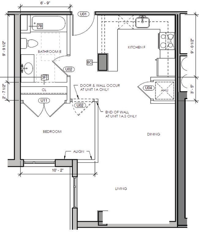 Floorplan - Columbia Hills Apartments