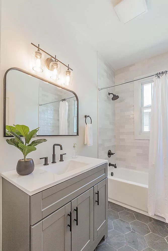hallway bathroom - 2403 Bailey Ave