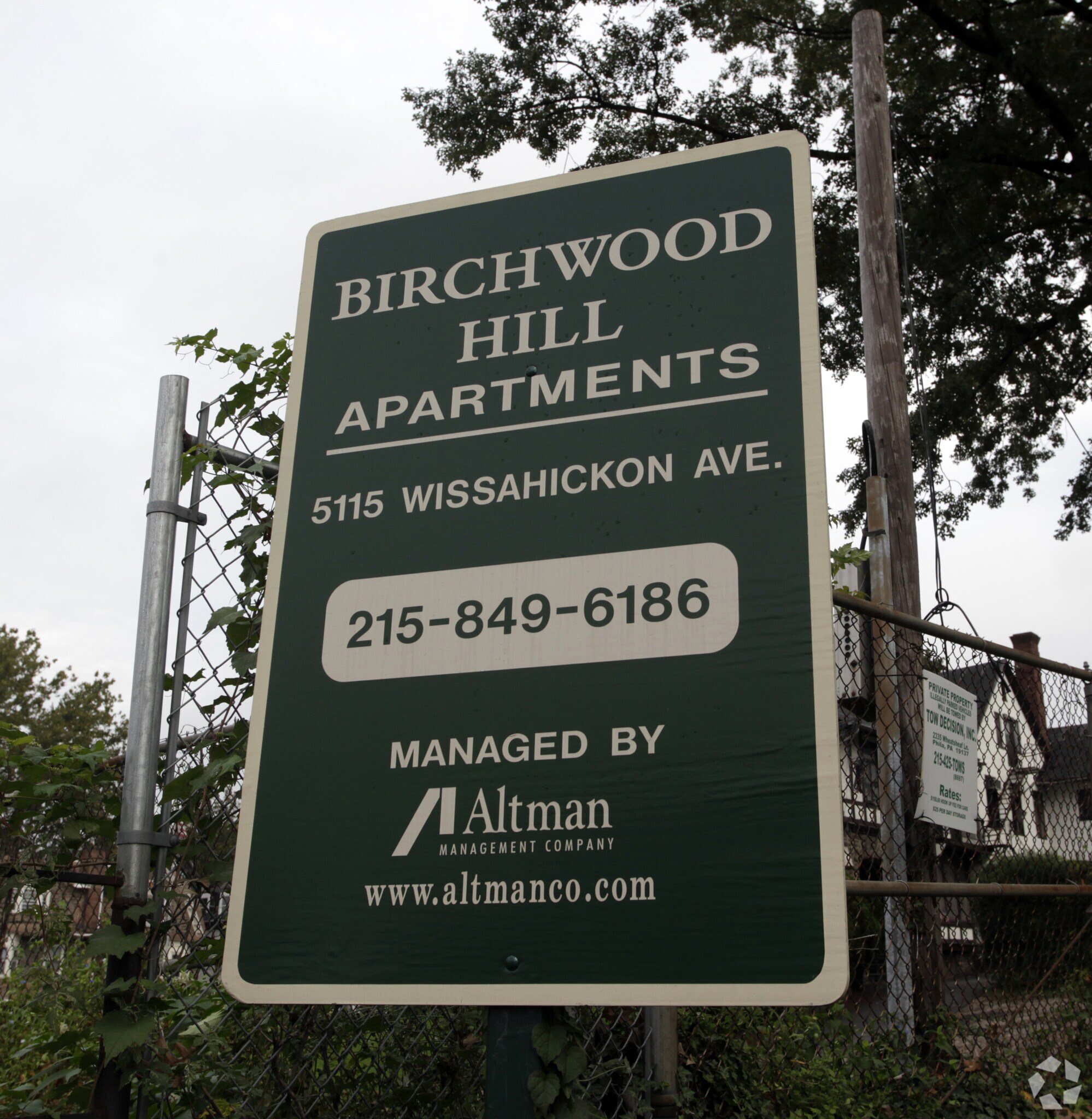 Birchwood Hill Apartments 5115 Wissahickon Ave Philadelphia PA 19144