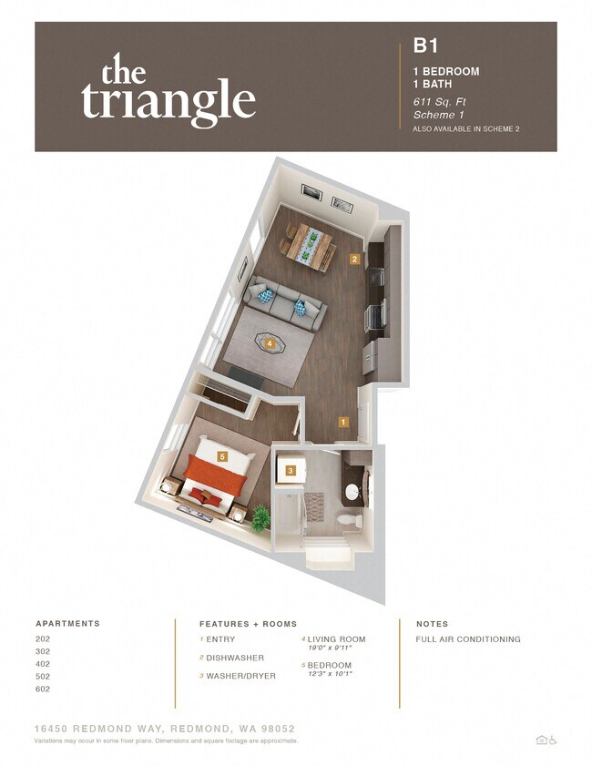 Floorplan - The Triangle