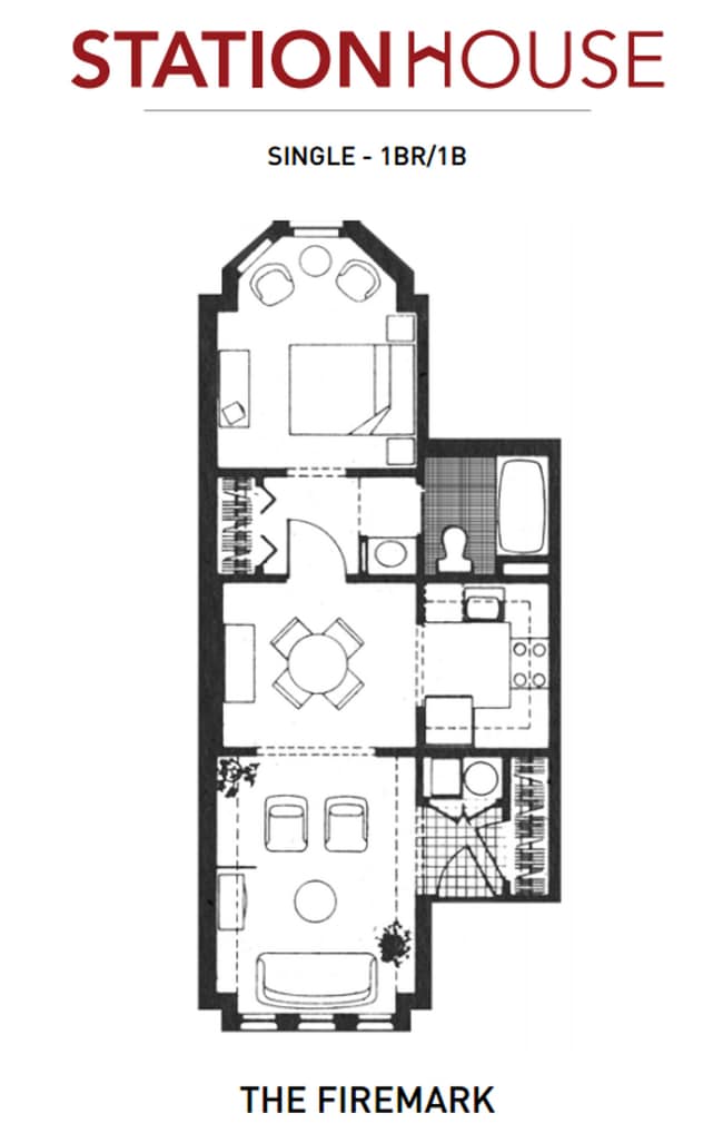 Floorplan - Station House Apartments