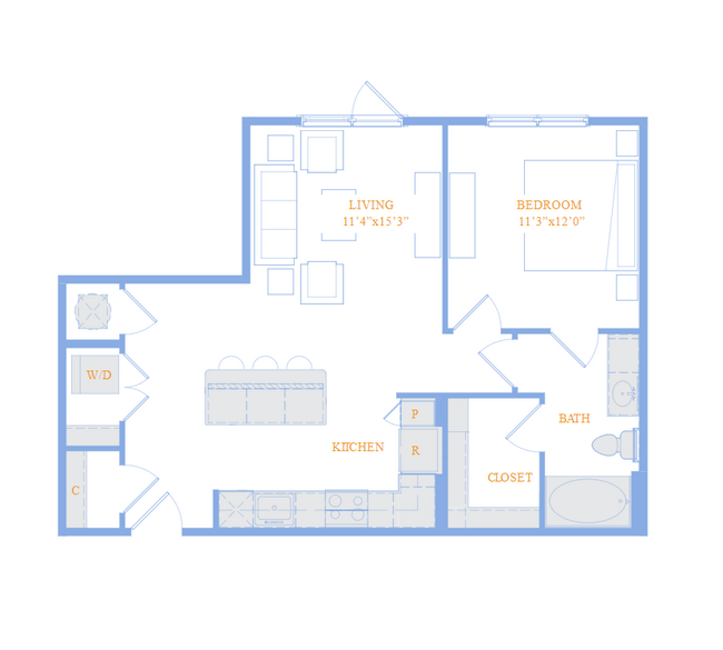 Floorplan - Standard in the Heights