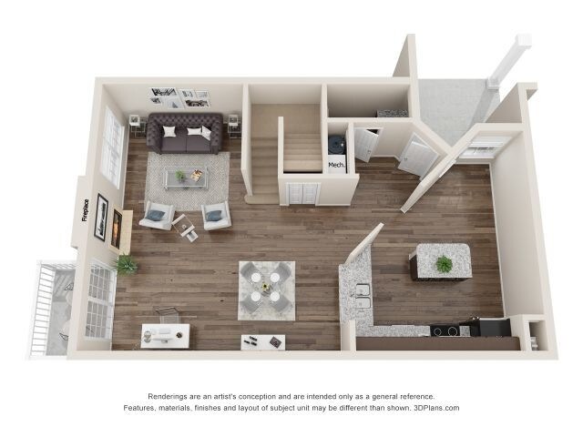 Floorplan - Fairlane Woods Apartments