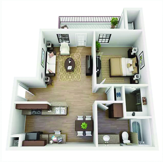 Floorplan - The Bradford