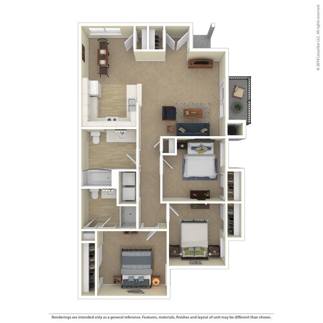 Floorplan - Carrington Pointe Apartments