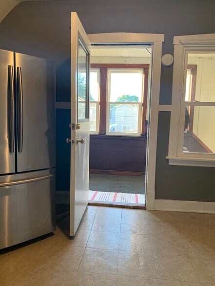 Back Porch View from Kitchen - 4704 W Waveland Ave