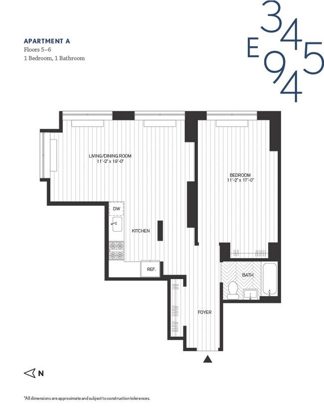 Floorplan - 345 East 94th Street