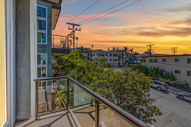 View from Primary Bedroom Balcony 3rd Floor - 408 W Juniper St