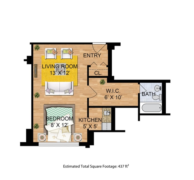Building Photo - Charming & Bright Studio at River Place No...