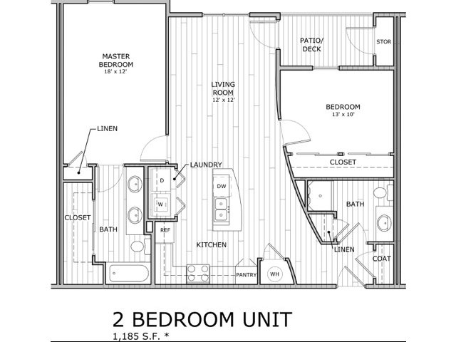 Floorplan - Coryell Commons